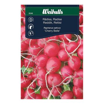 GRÖNSAKSFRÖ WEIBULLS RÄDISA CHERRY BELLE