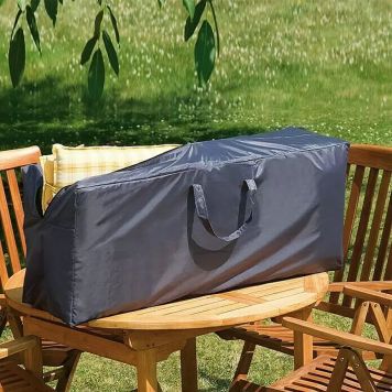 ÖVERDRAG SUNFUN TILL KUDDAR 125X32X50CM SVART