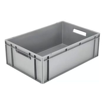 PLASTBACK GRÅ 35L STÄNGD