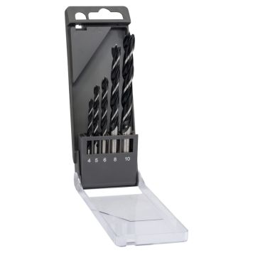 TRÄBORRSET CRAFTOMAT 4-10MM 5 DELAR