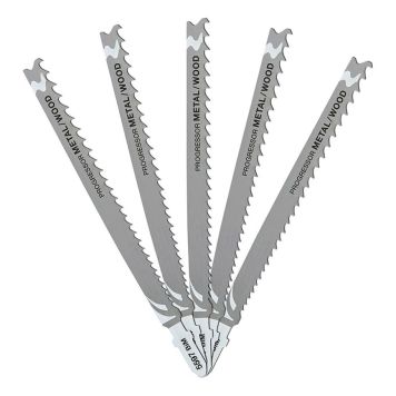 STICKSÅGSBLAD DEWALT DT2059-QZ TRÄ & METALL 132MM 5ST