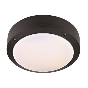 TAKLAMPA MARKSLÖJD LUNA SVART 