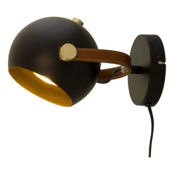 VÄGGLAMPA ANETA LIGHTING BOW SVART