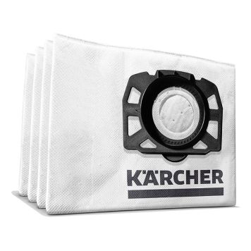 FILTERPÅSAR KÄRCHER WD 2/3 4-PACK   