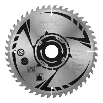 CIRKELSÅGKLINGA RYOBI SB216K16T48A1 216X30MM