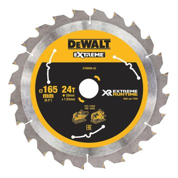 SÅGKLINGA DEWALT DT99560 XR EXTREME 165MMX20MM 24T