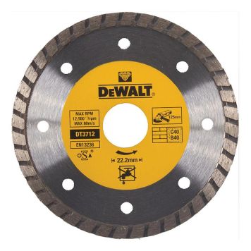 DIAMANTKAPSKIVA DEWALT DT3712-QZ TURBO 125MM