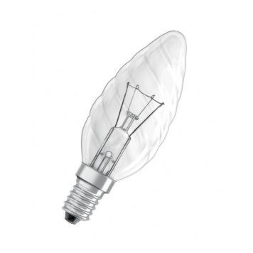 LJUSKÄLLA OSRAM KRONLAMPA CLASSIC BW VRIDEN 11W 50LM E14