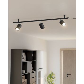 SPOTSKENA EGLO PORTELLA SVART