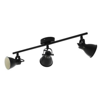 SPOTSKENA EGLO SERAS 3 SVART 