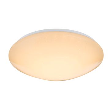 PLAFOND GLOBO ARTEJU LED FJÄRRKONTROLL DIMBAR RGB Ø41CM VIT