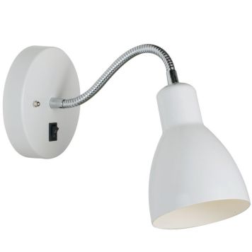 VÄGGLAMPA NORDLUX CYCLONE FLEX E14 VIT