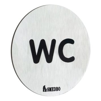 WC-SKYLT SMEDBO XTRA BORSTAD STÅL