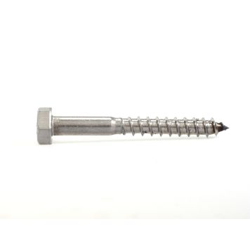 TRÄSKRUV MARINETECH SEXKANT A4 8X40MM                      