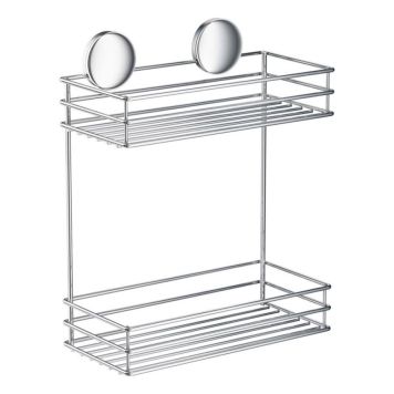 DUSCHKORG BESLAGSBODEN DUBBEL KROM