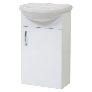 KOMMODPAKET NORTIQ MILANO 40 CM VIT