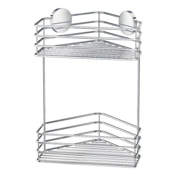 DUSCHKORG BESLAGSBODEN HÖRN DUBBEL KROM