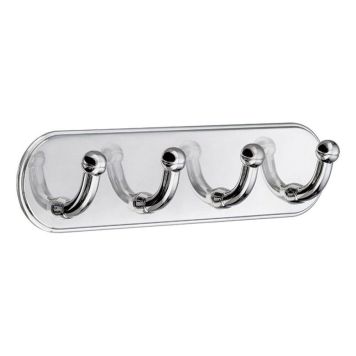 KROK BESLAGSBODEN 4-KROK 19X4,8CM FÖRKROMAD STÅL