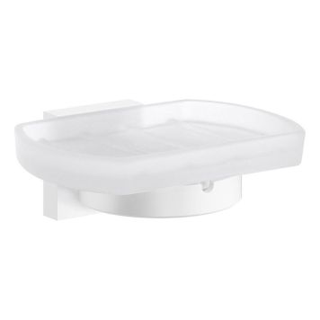 TVÅLKOPP SMEDBO HOUSE MED HÅLLARE VIT