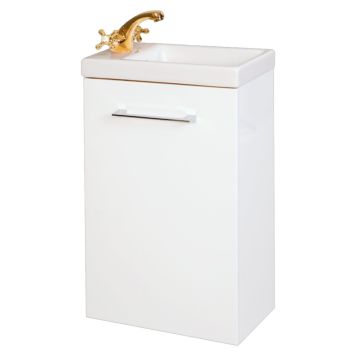 KOMMODPAKET NORTIQ PORTO 40 CM VIT HÖGBLANK