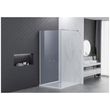 DUSCHVÄGG NORTIQ BERGEN KLARGLAS 70CM