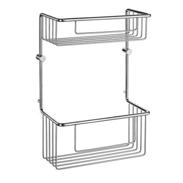 DUSCHKORG SIDELINE DUBBEL POLERAD KROM