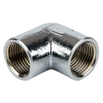 VINKEL GELIA R15 INVÄNDIG GÄNGA FÖRNICKLAD/MÄSSING