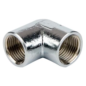 VINKEL GELIA R20 90 ° INVÄNDIG GÄNGA FÖRNICKLAD/MÄSSING                         