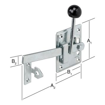 GRINDLÅS VORMANN FZ 100X165MM