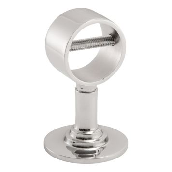 VÄGGFÄSTE FÖR Ø30MM RÖR ELLER REP KROM