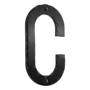 HUSBOKSTAV BESLAGSBODEN C 120MM SVART