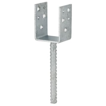 STOLPSKO VORMANN VARMFÖRZINKAD 45X50X80MM