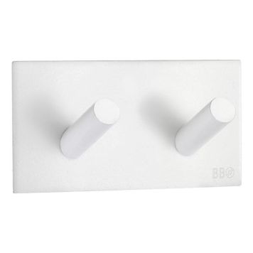 KROK BESLAGSBODEN DUBBEL VITT ROSTFRITT STÅL