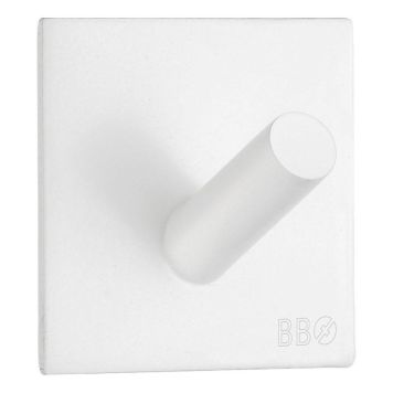 KROK BESLAGSBODEN ENKEL VITT ROSTFRITT STÅL