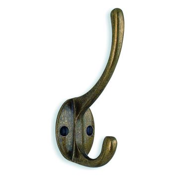 HATTKROK BESLAGSBODEN 150X50MM ANTIK MÄSSINGSFINISH