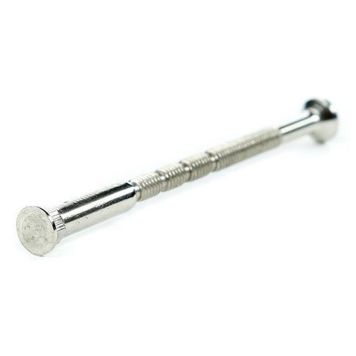 SKRUV BESLAGSBODEN TX20 122MM KROM 2-PACK              