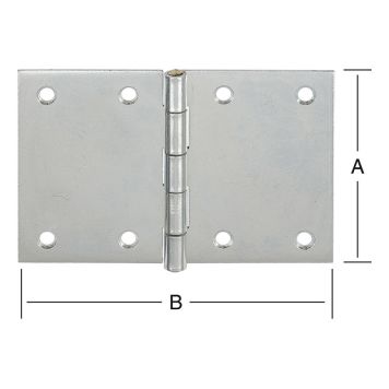 KANTGÅNGJÄRN VORMANN FÖRZINKAD 70X105MM