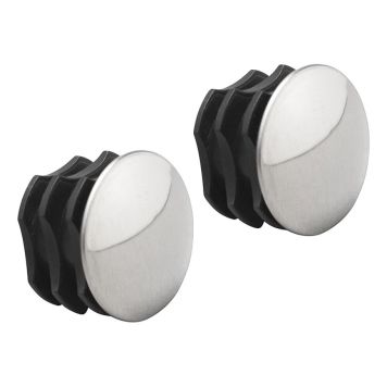 ÄNDPLUGG ELFA 2-PACK KROM