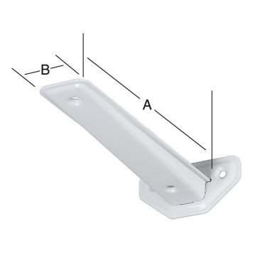 KONSOL VORMANN 3F 315X200MM GRÅ