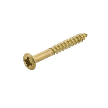 TRÄSKRUV STABILIT 2,5X20MM  MÄSSING 20ST/FRP