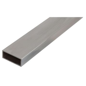 RÖR REKTANGULÄRT ALUMINIUM 50X20X2MM 1M