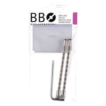 TORX FÄSTSKRUV BESLAGSBODEN T20 90MM KROM