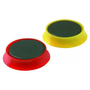 MAGNET STABILIT RUND Ø30MM BLANDADE FÄRGER  4-PACK                  