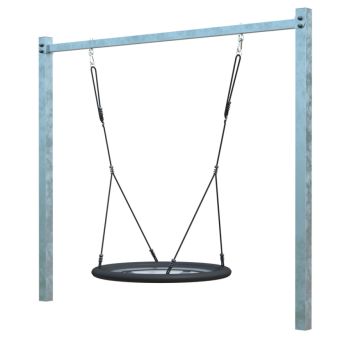 GUNGSTÄLLNING PLUS PLAY MED RUNDGUNGA 247X212CM GALVANISERAD
