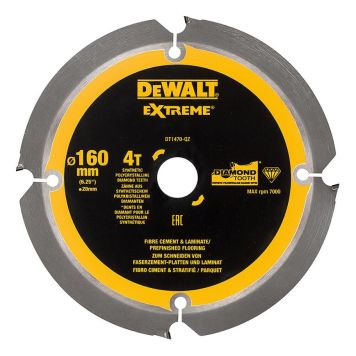 DIAMANTKLINGA DEWALT DT1470-QZ 160X20MM 4T
