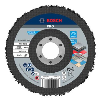 GROVRENGÖRARE BOSCH 125X22MM 