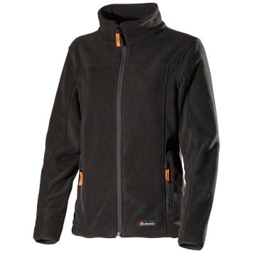 FLEECEJACKA L.BRADOR 687P L SVART 