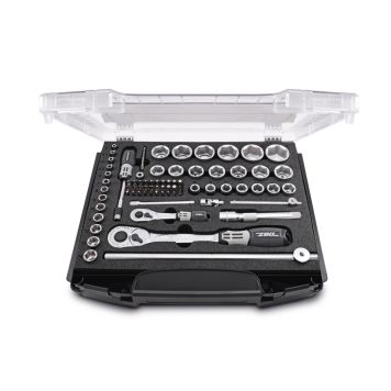 HYLSNYCKELSATS MATADOR 1/4” + 1/2" 75 DELAR                          