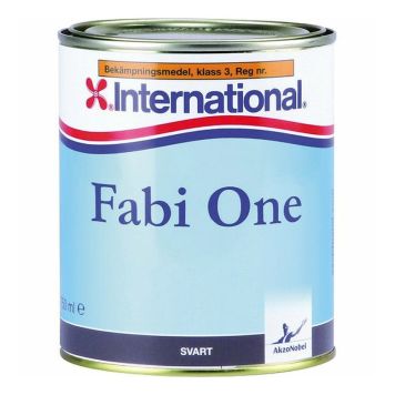 BOTTENFÄRG INTERNATIONAL FABI ONE 750ML MÖRKBLÅ
