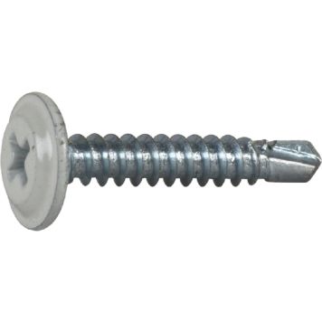 MONTAGESKRUV ESSVE MED BORRSPETS VITLACKERAD 4,2X25 250ST/FRP